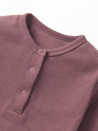 Little Bipsy Baby Waffle Romper