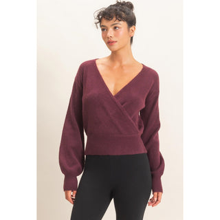 Candice V Warp Sweater