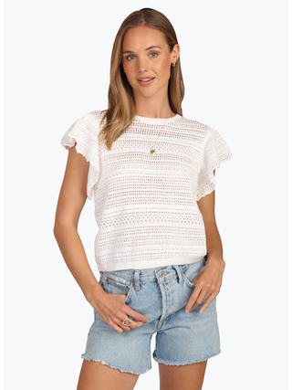 Dylan Khloe Crochet Blouse