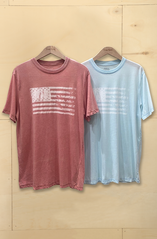 True Grit Flag Vintage Screen Tee