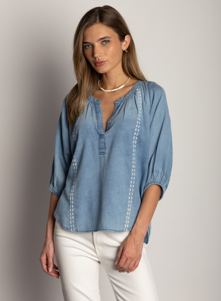 Dylan Jolie Embroidered Blouse
