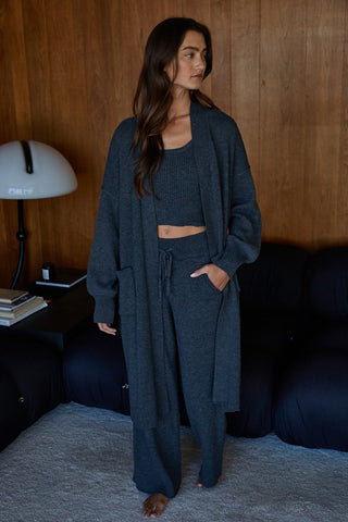 Callie Staycation Open Front Cardigan Sweater