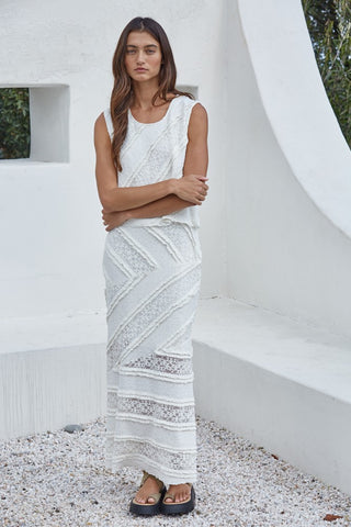 Micha Midi Knit Skirt