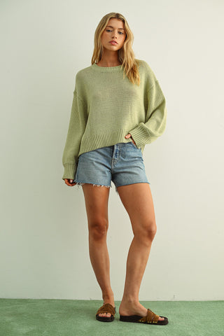 Jessica Balloon Sleeve Sweater