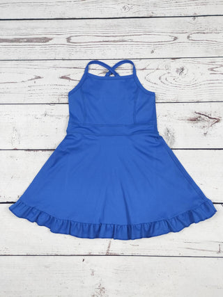 Baby Girls Athletic Dress with Ruffles