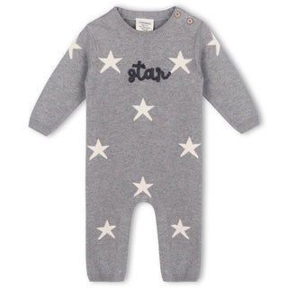 Viverano Star Jacquard Sweater Jumpsuit