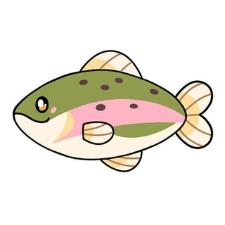 Squishable Rainbow Trout Plush