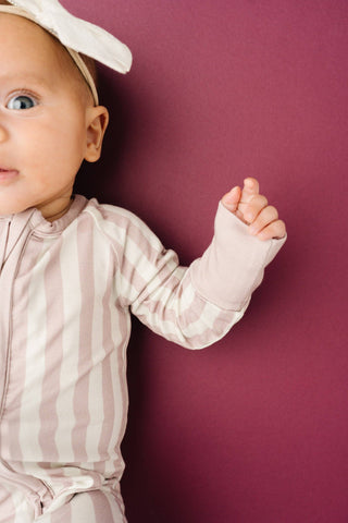 Little One Shop Little Girl Stripe Sleeper