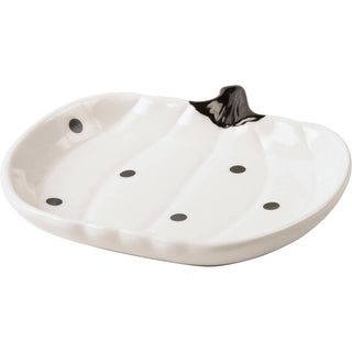 Polka Dot Pumpkins Plate Set