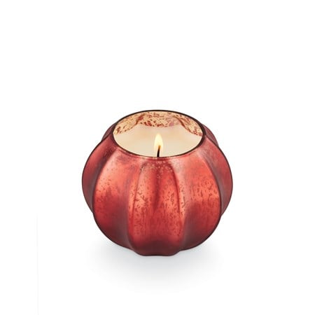 Illume Mercury Glass Pumpkin Candle