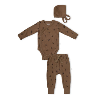 Organic Footed Kimono Apple Set