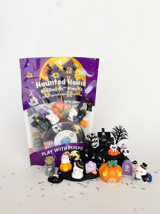 Earth Grown Kid Dough Halloween Play Kits