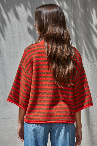 Kelsey Quarter Sleeve Cardigan Sweater