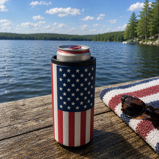 Cooling Can American Flag