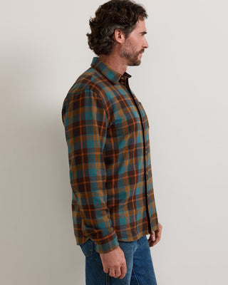 Pendleton Fremont Sea Blue Flannel Shirt