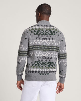 Pendleton Autumn Birch Lambswool Zip Sweater