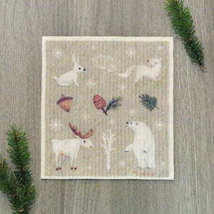Eco Beige Swedish Sponge Cloth