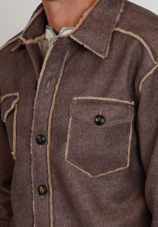 True Grit Lux Soho Pebble Suede Jacket