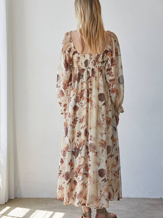 Fauna Floral Maxi Dress