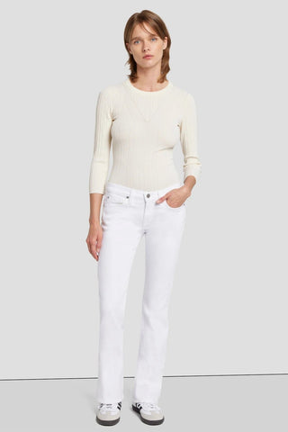 7 for all Mankind Cross Back Ribbed Shirt