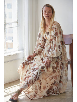 Fauna Floral Maxi Dress