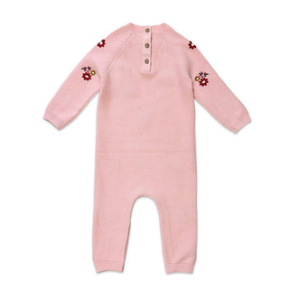 Viverano Floral Bouquet Pink Jumpsuit