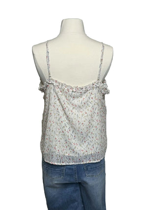 Miss Me Laney Floral Eyelet Cami
