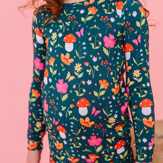 Bird and Bean Girls Sylva Pajamas
