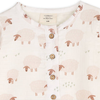 Viverano Sheep Long Sleeve Jumpsuit