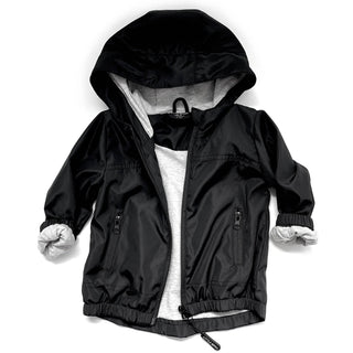 Little Bipsy Kids Black Windbreaker