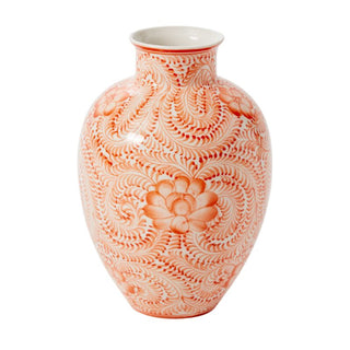 Coral Eleanor Vase Collection