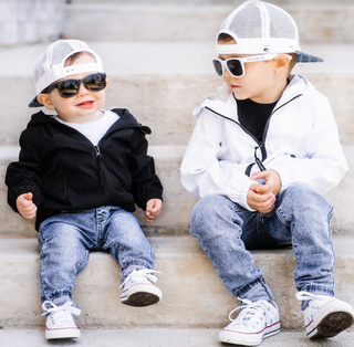 Little Bipsy Kids White Windbreaker