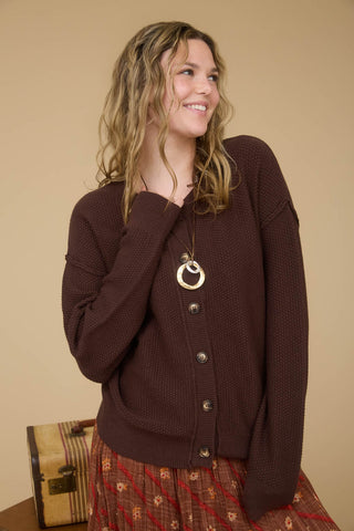 Aria Button Down Cardigan
