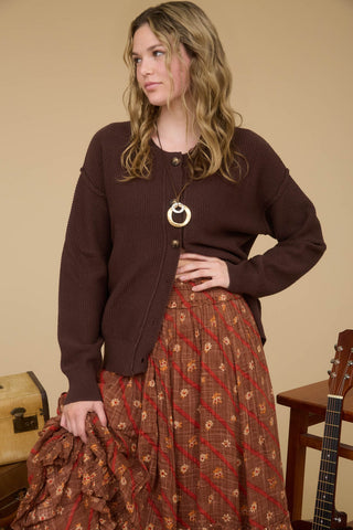 Aria Button Down Cardigan