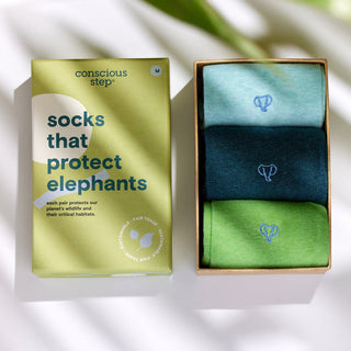 Conscious Step Kid Socks That Protect Elephants