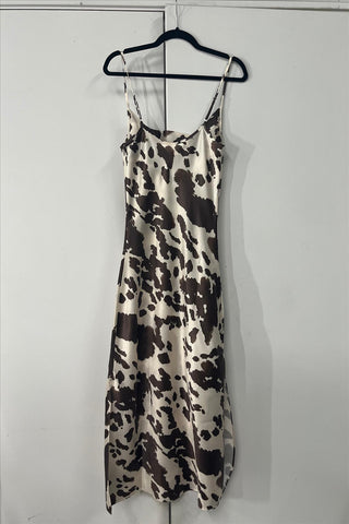 Bethany Cow Print Dress