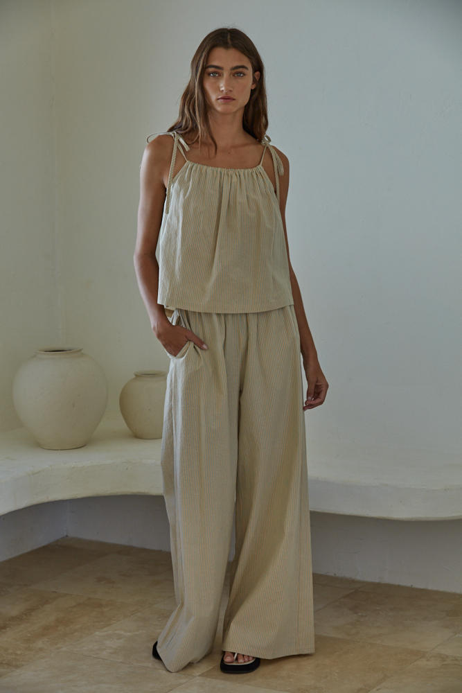 Shiloh Wide Leg Woven Pants