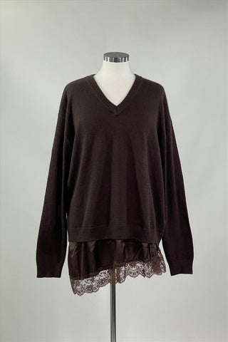 Chelsea Lace Underlay Sweater