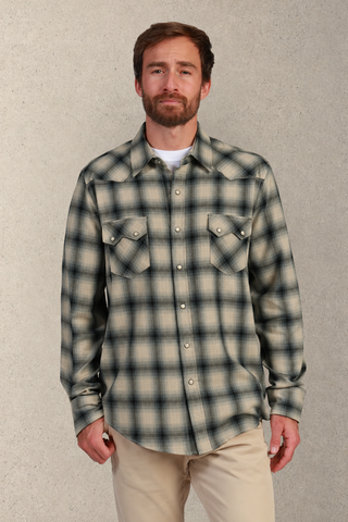 True Grit Wyatt Stitch Western Shirt