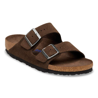 Birkenstock Arizona Soft Bed Suede Leather in Carafe