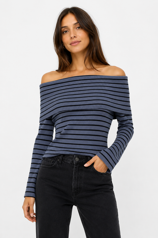 Mandy Off Shoulder Sweater