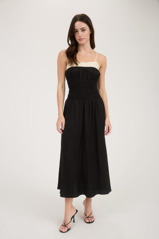 Rayanne Smocked Midi Dress