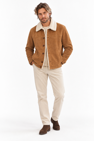 True Grit Premium Goat Suede Jacket