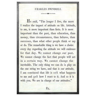 Sugarboo Framed Charles Swindoll
