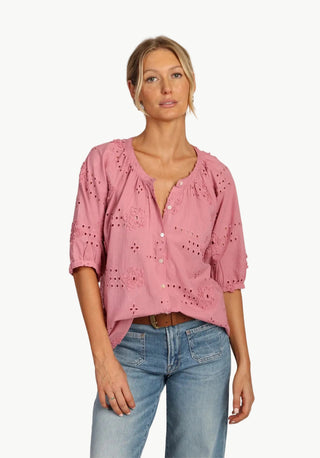 Dylan Shay Button Blouse
