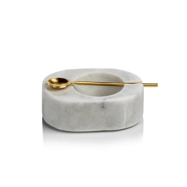 Tuscan Marble Salt & Pepper Bowls