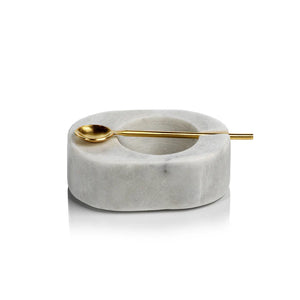 Tuscan Marble Salt & Pepper Bowls