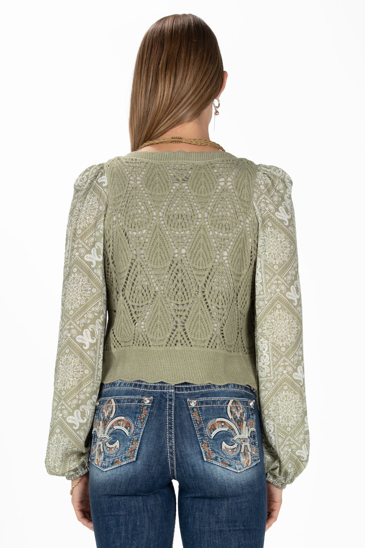 Miss Me Paisley Top