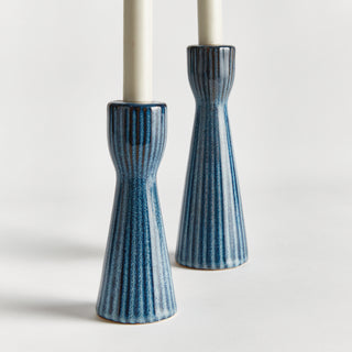 Lesley Taper Candle Holder Set