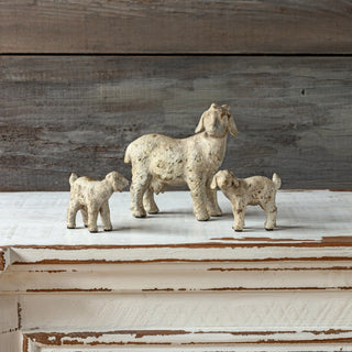 Porch View Goat Family Set
